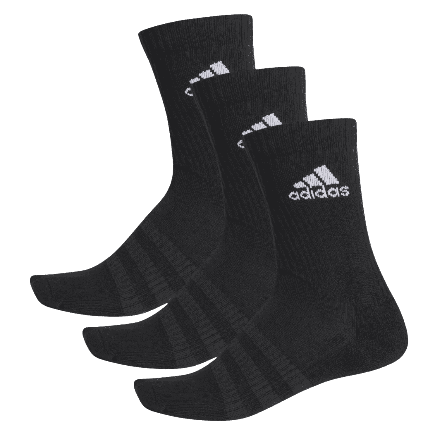 Adidas Cushioned Crew Strømper   -pak  Black  37-39