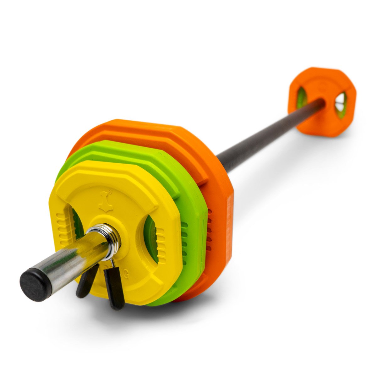 Aerobic Vægtstang Sæt 20 Kg  Farvet  Nordic Strength
