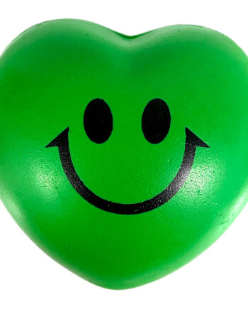 Anti Stress Hjerte Smiley Bold  Grøn