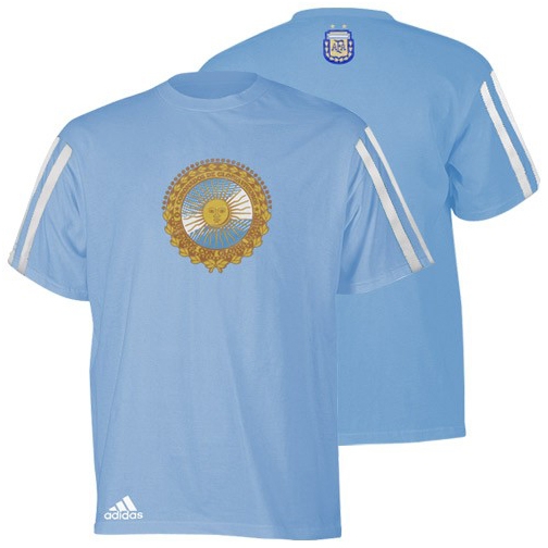 Argentina  -shirt Vm 2010 Mænd-xs