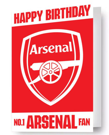 Arsenal 3d Fødselsdagskort