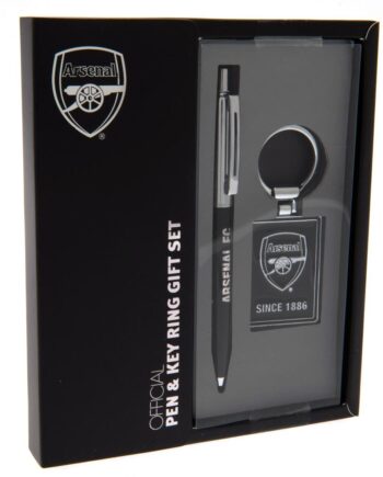 Arsenal Fc Nøglering Og Kuglepen Sæt
