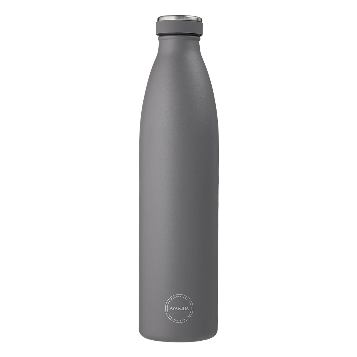 Aya Ida Drikkeflaske  1000 Ml Dark Grey