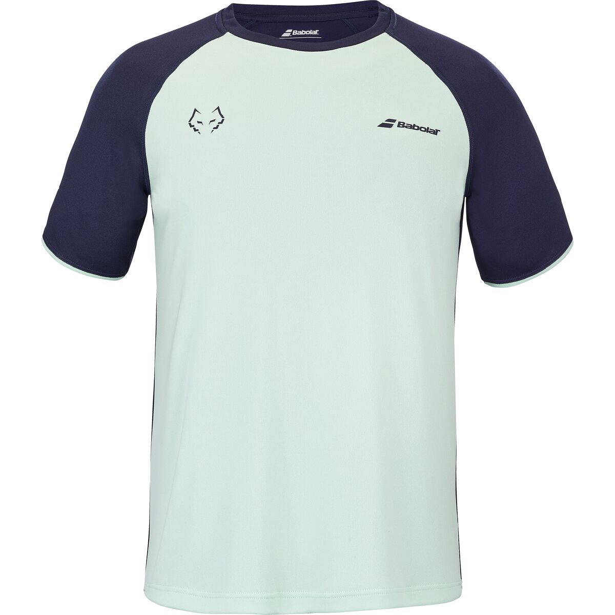 Babolat Crew Neck Tee Juan Lebron  Light Green Navy