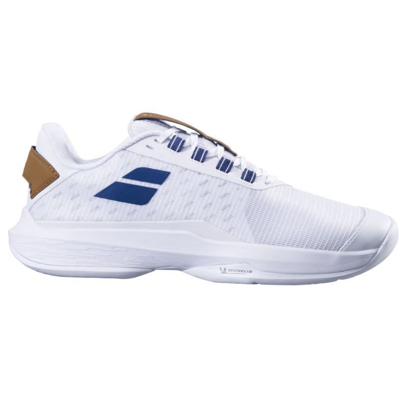 Babolat Jet Tere   All Court Wimbledon Men  White Blue Navy  41
