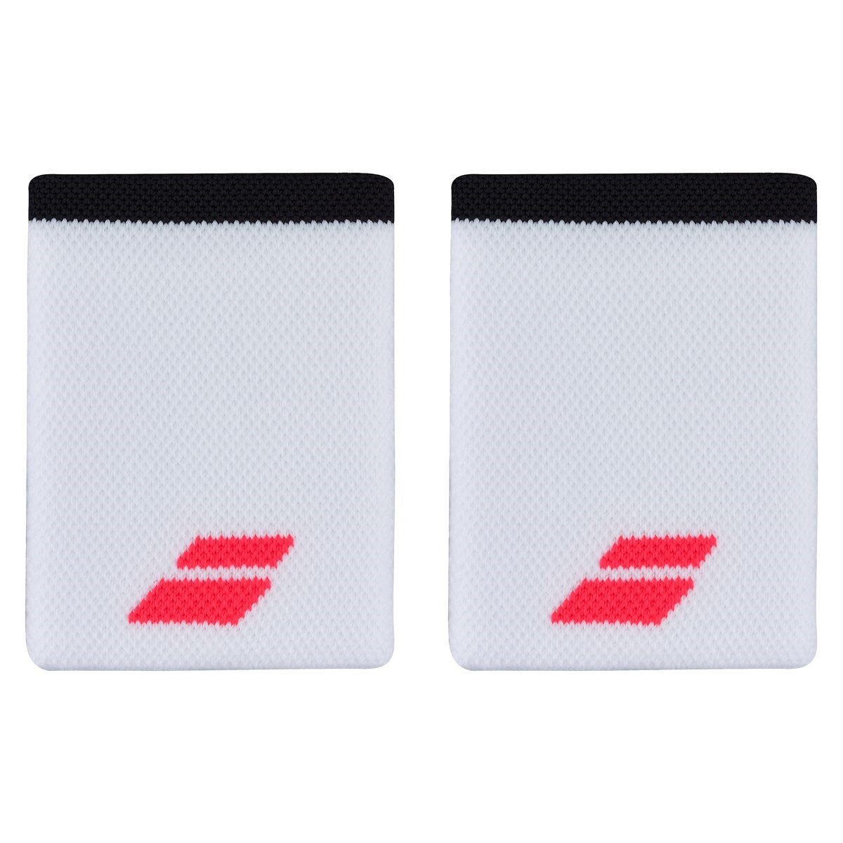 Babolat Logo Jumbo Wristbands   -pak  Hvid Rød