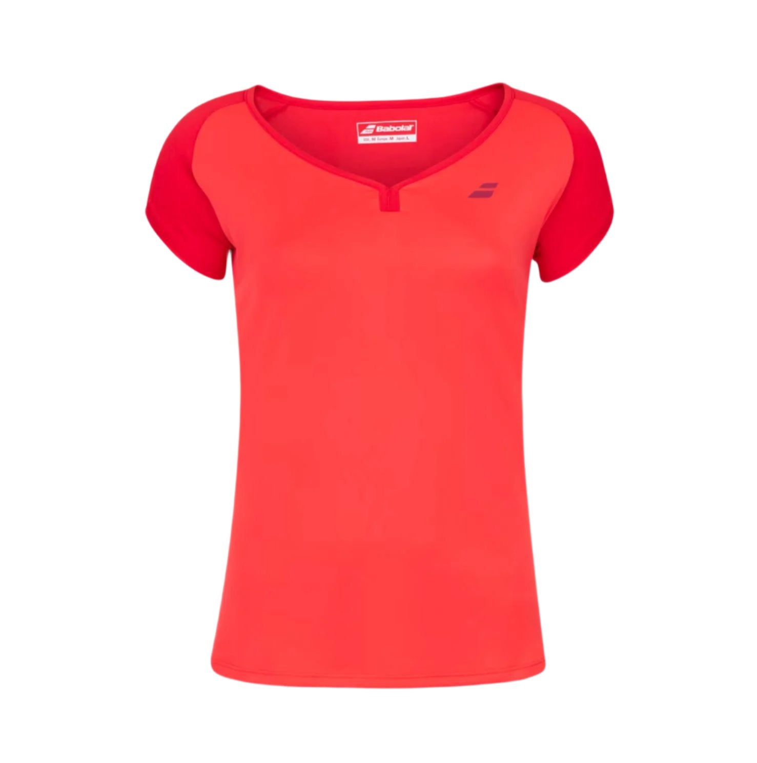 Babolat Play Cap Sleeve Dame Top  Red