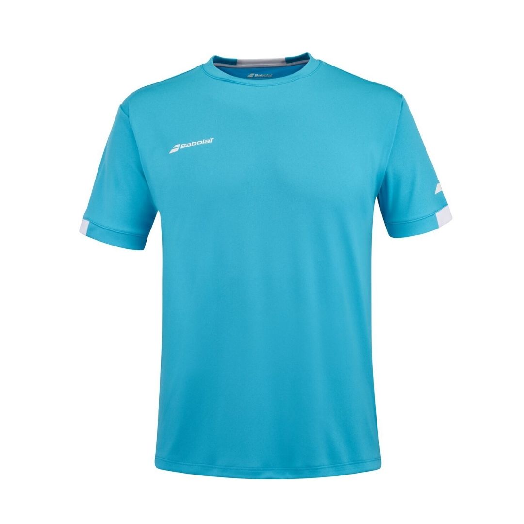 Babolat Play Crew Neck Tee  Cyan Blue