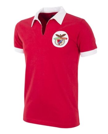 Benfica 1962 63 Retro Football Shirt  På Lager -
