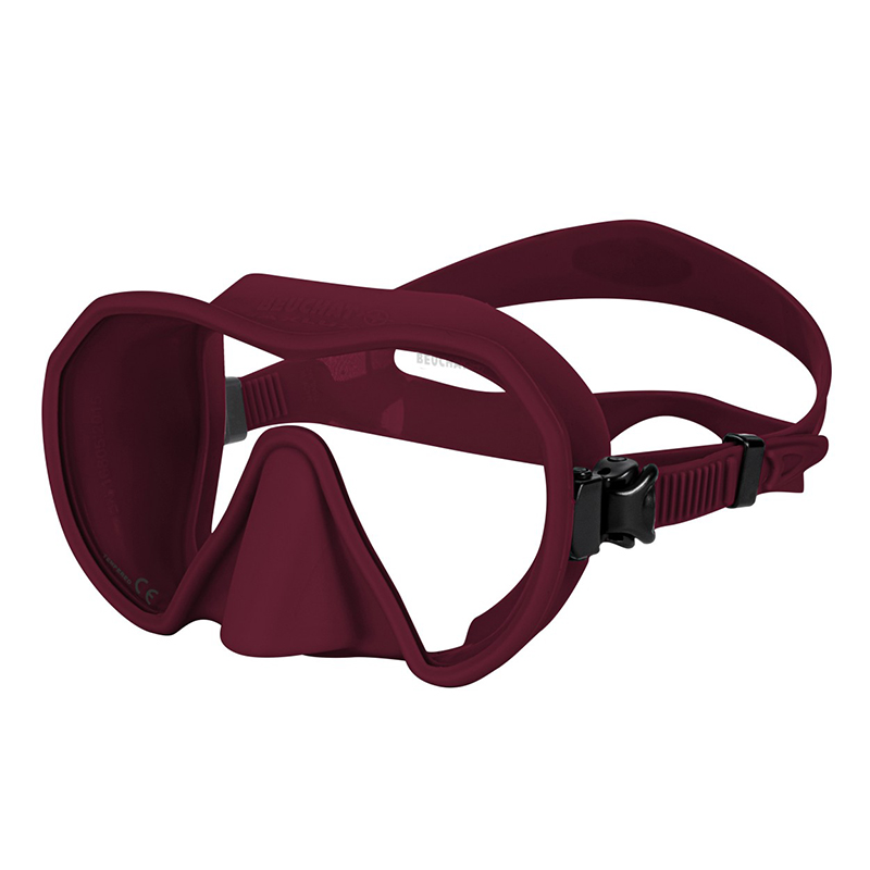Beuchat Dykkermaske Maxlux   Bordeaux Rød