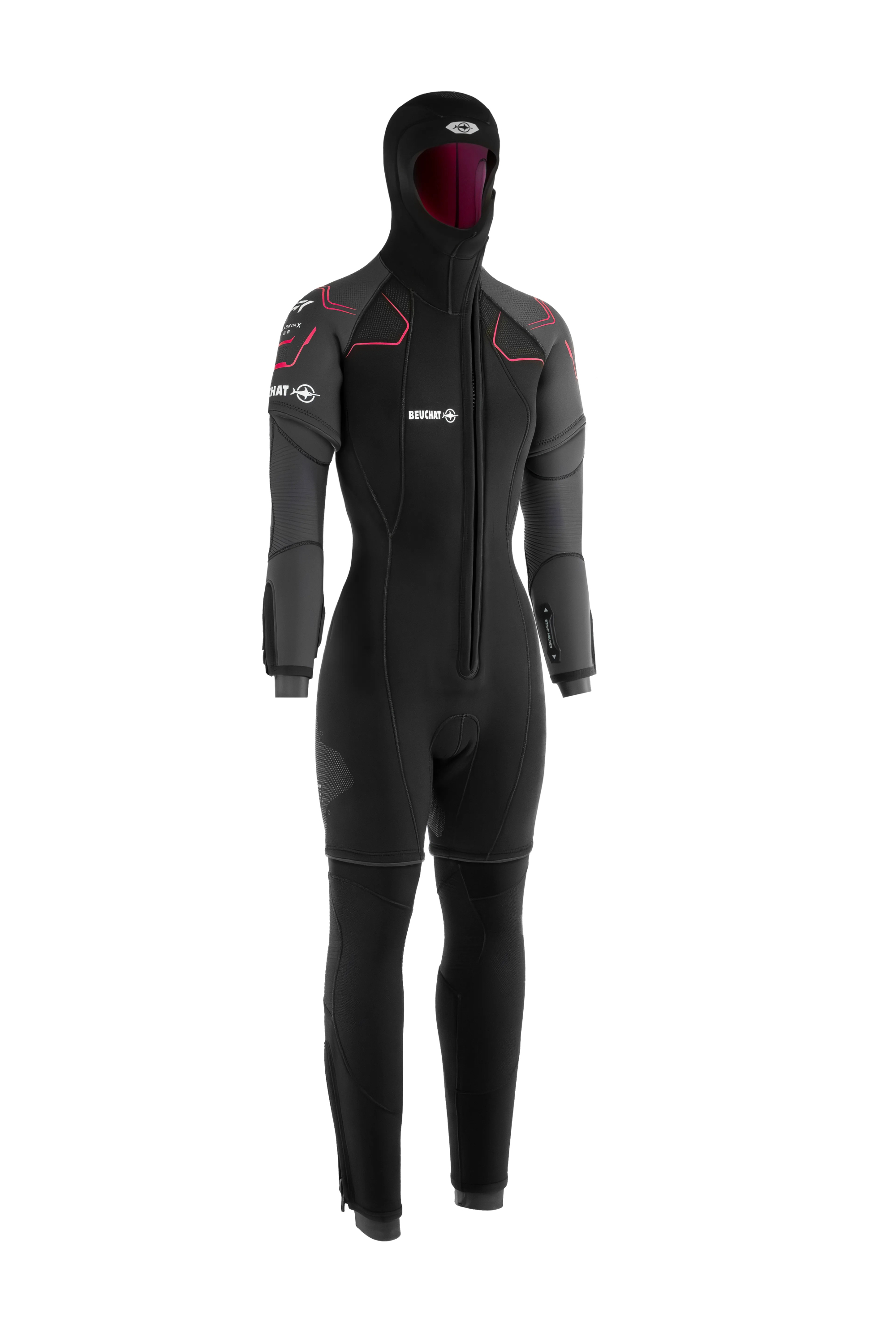 Beuchat Focea Comfort   Hooded Over-shorty Dame   Mm