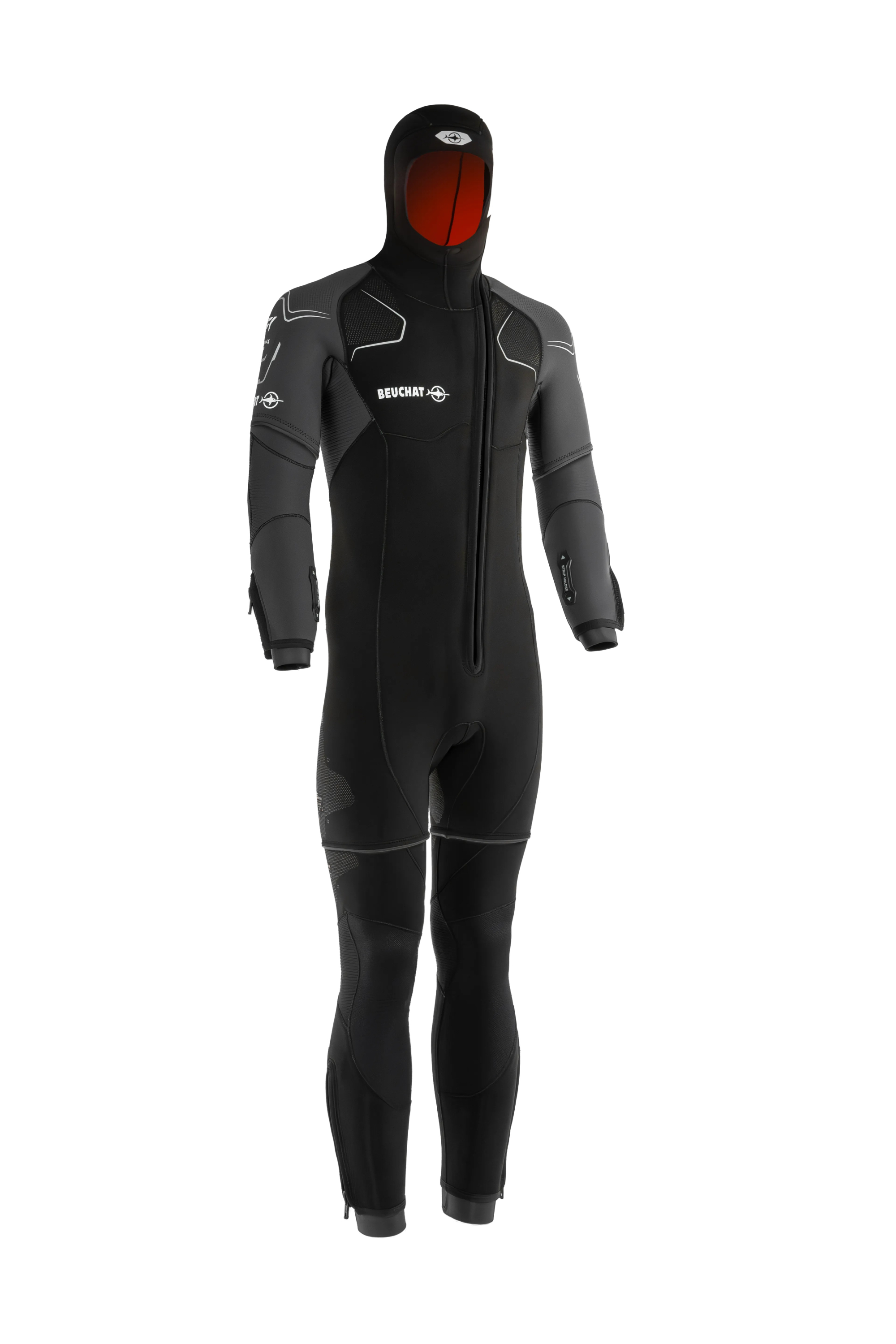 Beuchat Focea Comfort   Hooded Over-shorty Herre   Mm