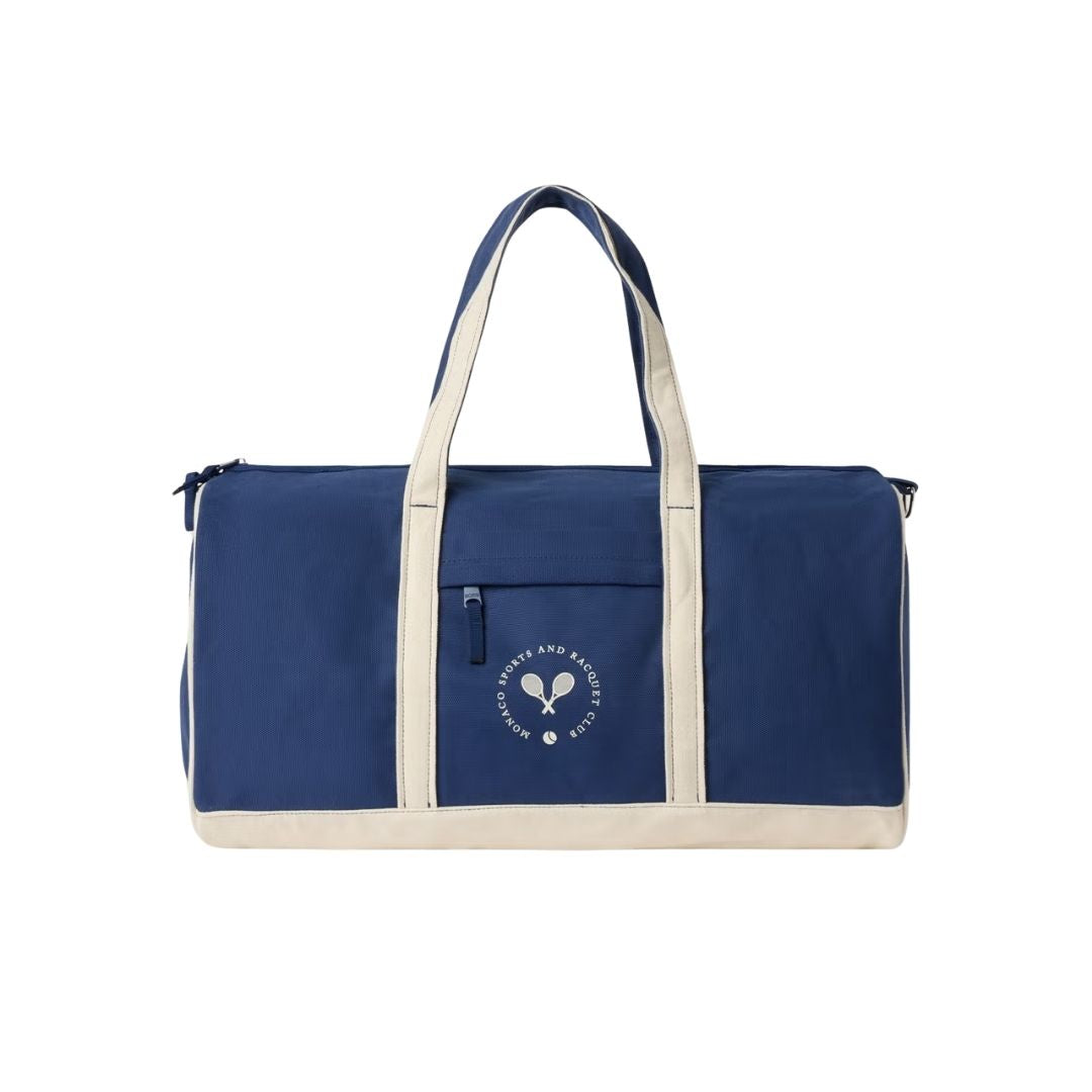 Björn Borg Ace Canvas Sports Bag  Blue Depths