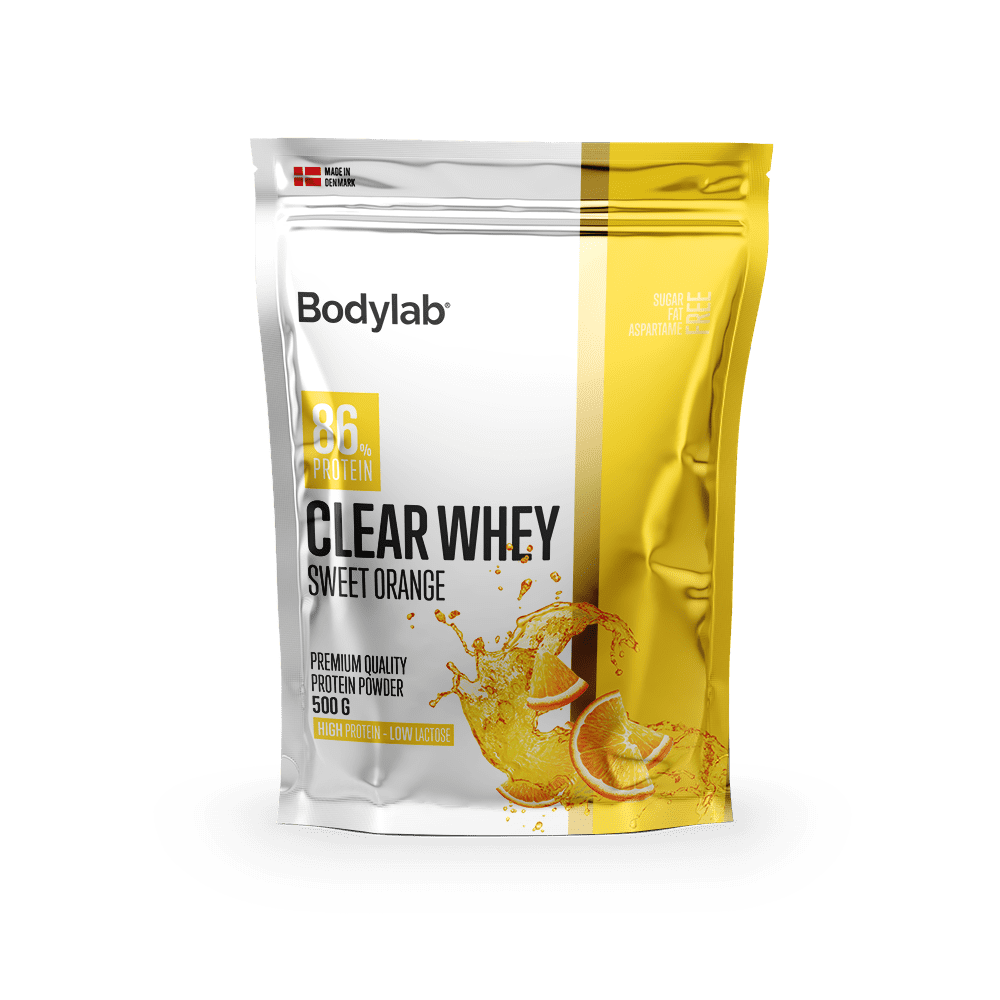 Bodylab Clear Whey Sweet Orange Proteinpulver  500g