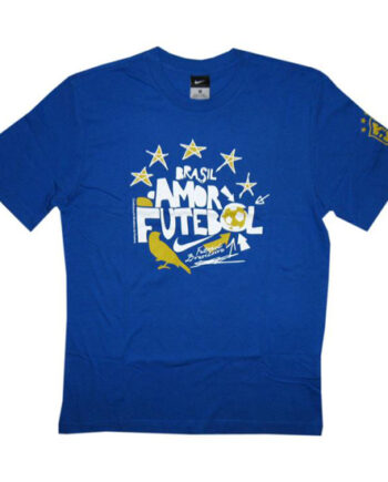 Brasilien  -shirt Vm 2010 Blå-