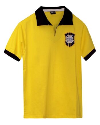 Brazil 1958 World Cup Retro Football Shirt-