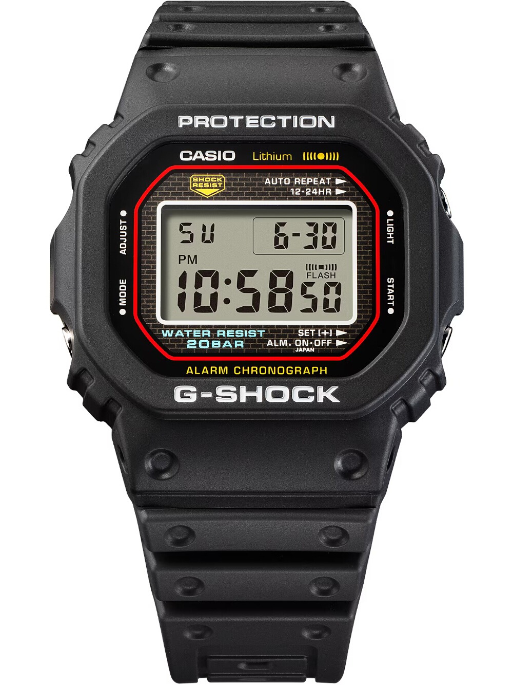 Casio Dw-5000r-1aer Herreur  -shock Digitalt Ur