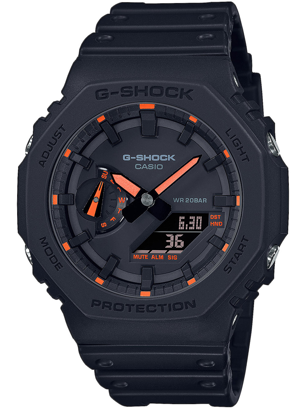 Casio Ga-2100-1a4er Herreur  -shock