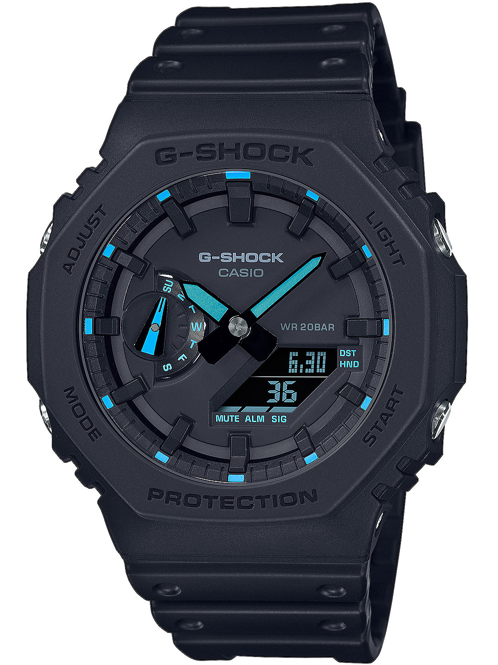 Casio Ga-2100-1a2er Herreur  -shock