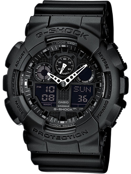 Casio Ga-100-1a1er Herreur  -shock Ur Sort