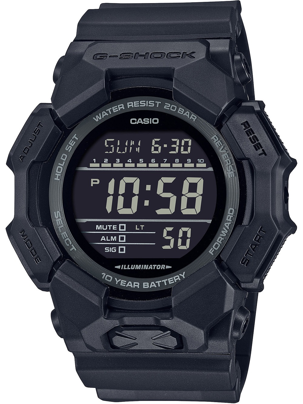 Casio Gd-010-1a1er Herreur  -shock Classic