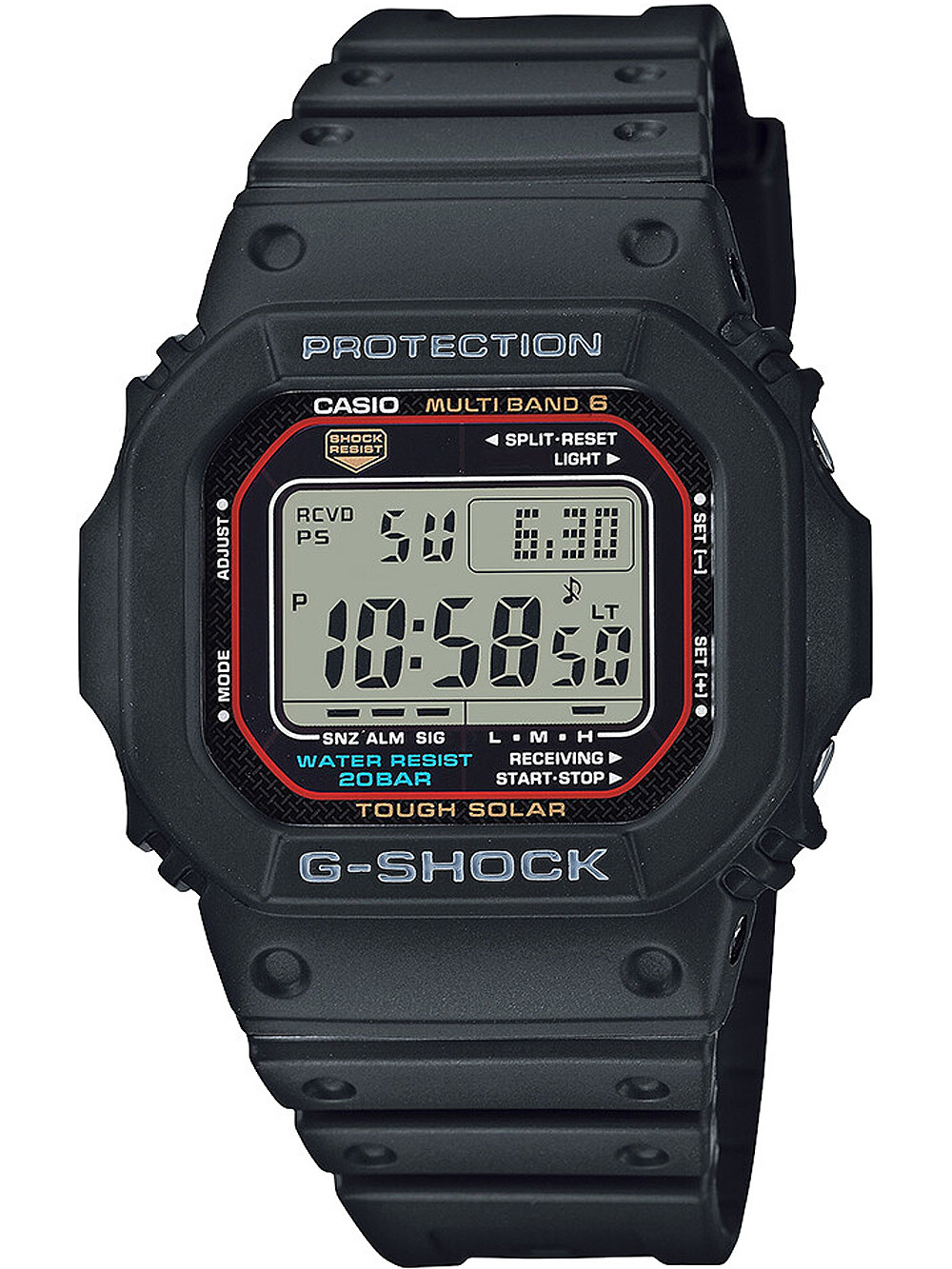 Casio Gw-m5610u-1er Herreur  -shock Soldrevet