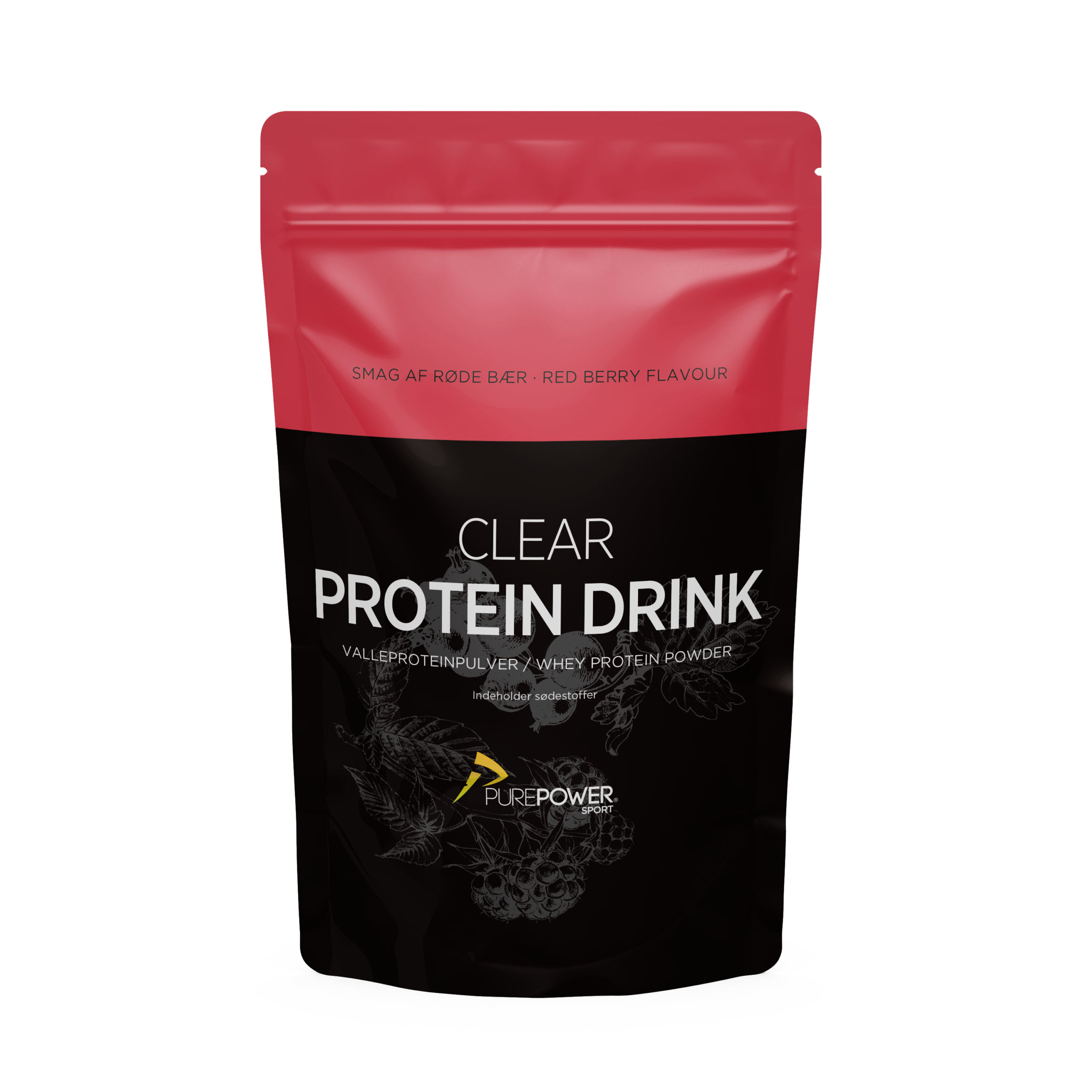 Clear Protein Drink Røde Bær 400