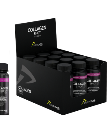 Collagen Shot Rødebær 12 Shots