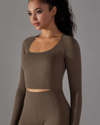 Comfortflex Longsleeve   Brown Small   Brown