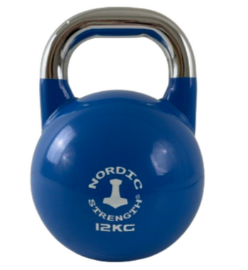 Competition Kettlebell 12 Kg Blå Nordic Strength