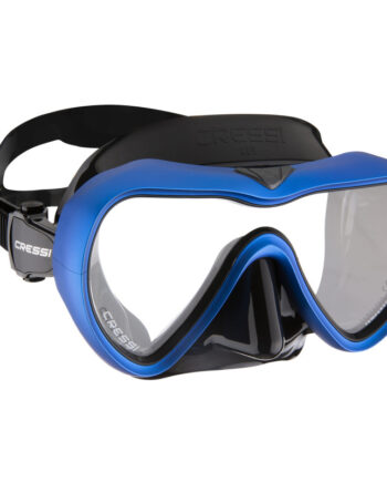 Cressi A1 Dykkermaske Sort   Blå