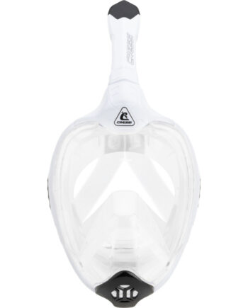 Cressi Bali Full Face Maske Hvid   Sort