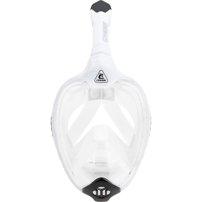 Cressi Bali Full Face Maske Hvid   Sort