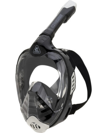 Cressi Bali Full Face Maske Sort   Grå