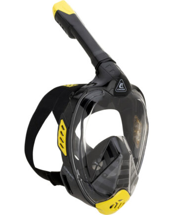 Cressi Bali Full Face Maske Sort   Gul