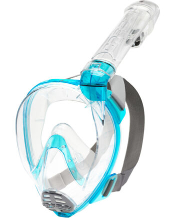Cressi Baron Full Face Maske Klar   Akvamarin