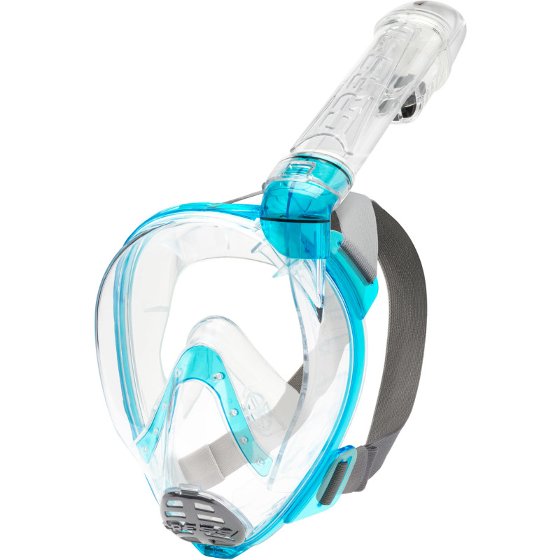 Cressi Baron Full Face Maske Klar   Akvamarin