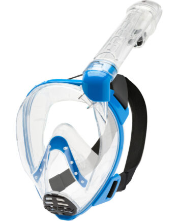 Cressi Baron Full Face Maske Klar   Blå