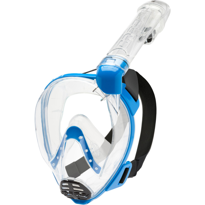 Cressi Baron Full Face Maske Klar   Blå