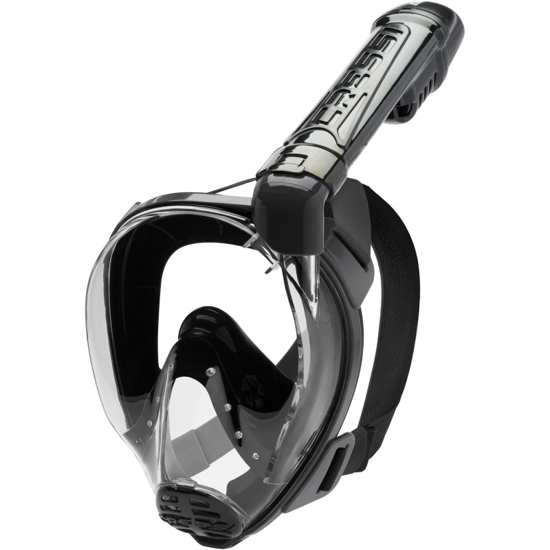 Cressi Baron Full Face Maske Sort   Sort