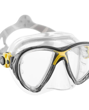Cressi Big Eyes Evolution Crystal Dykkermaske Crystal   Gul