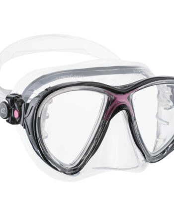 Cressi Big Eyes Evolution Dykkermaske Klar   Pink