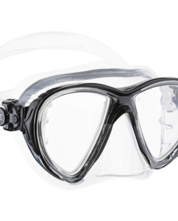 Cressi Big Eyes Evolution Dykkermaske Klar   Sort