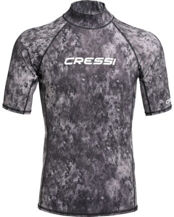 Cressi Camouflage Rashguard Trøje Herre Kortærmet