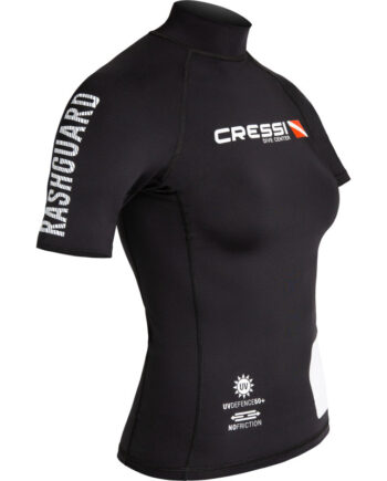 Cressi Dive Center Rashguard Trøje Dame Kortærmet