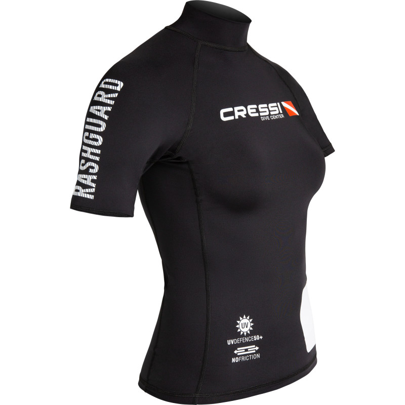 Cressi Dive Center Rashguard Trøje Dame Kortærmet
