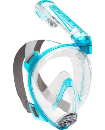 Cressi Duke Full Face Maske Klar   Akvamarin