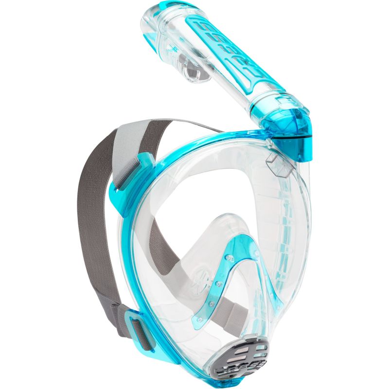 Cressi Duke Full Face Maske Klar   Akvamarin