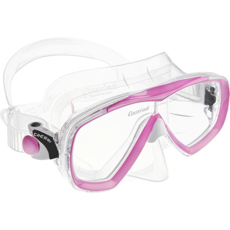 Cressi Estrella Dykkermaske Klar   Pink