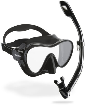 Cressi F1   Supernova Dry Snorkel Combo